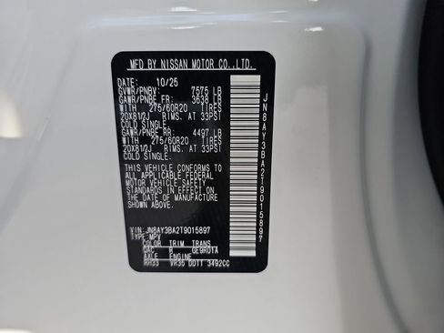 New 2026 Nissan Armada SL image 39