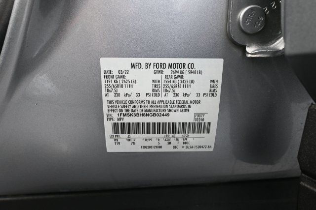 Used 2022 Ford Explorer 4WD image 45