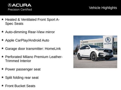 Certified 2021 Acura RDX A-Spec image 21