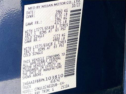 Used 2023 Nissan Titan PRO-4X w/ Pro-4x Convenience Package image 34