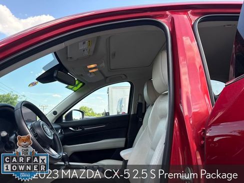 Used 2023 MAZDA CX-5 AWD 2.5 S w/ Premium Package image 24