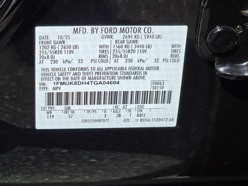 Used 2026 Ford Explorer Active w/ Active Comfort Package AWD/4WD image 28