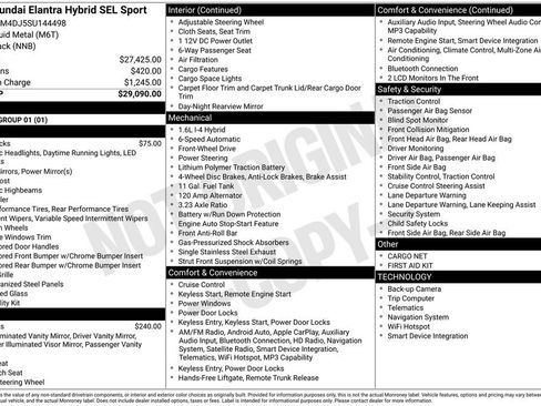 Used 2025 Hyundai Elantra SEL image 7