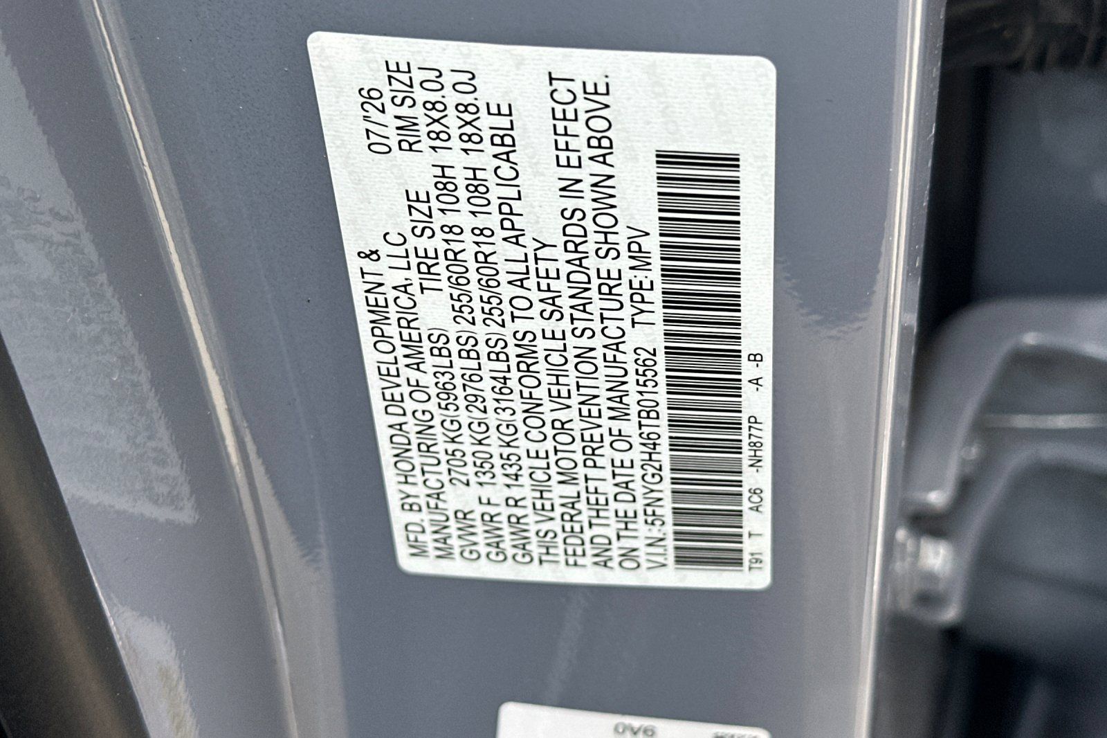 New 2026 Honda Pilot EX-L image 32