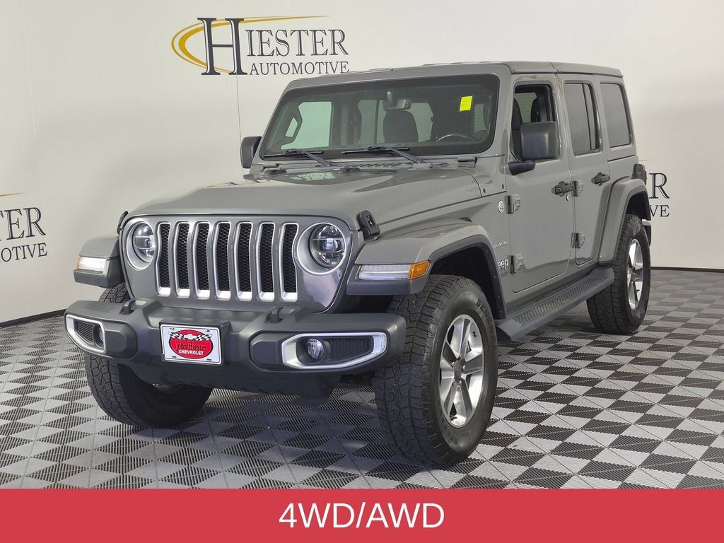 Used 2019 Jeep Wrangler Unlimited Sahara AWD/4WD image 4