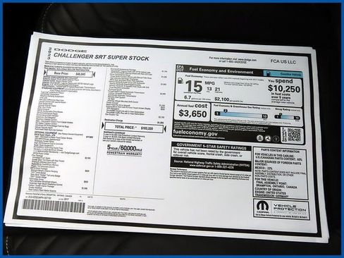 Used 2023 Dodge Challenger SRT Super Stock RWD image 19