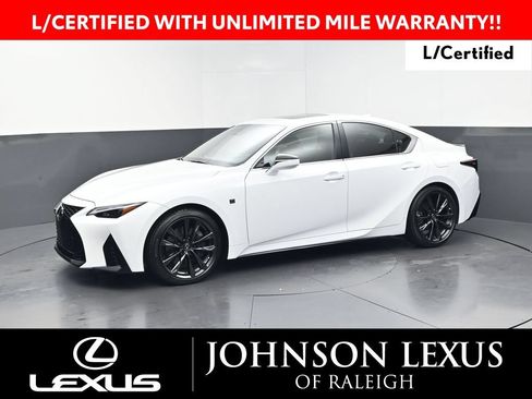 Certified 2025 Lexus IS 350 F Sport w/ Accessory Package RWD image 1