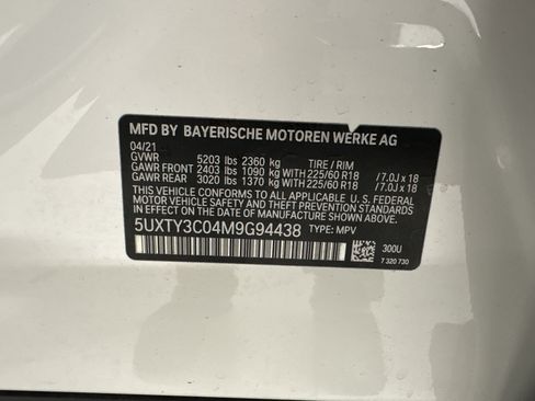 Used 2021 BMW X3 sDrive30i RWD image 20