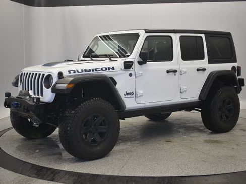 Used 2022 Jeep Wrangler Unlimited Rubicon 4xe w/ Cold Weather Group image 2