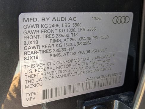 New 2025 Audi Q5 Premium image 17