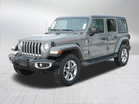 Used 2021 Jeep Wrangler Unlimited Sahara w/ Safety Group image 3