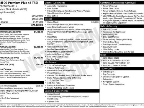 Used 2023 Audi Q7 2.0T Premium Plus w/ Premium Plus Package image 2