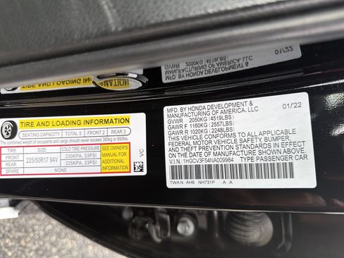 Used 2022 Honda Accord EX-L image 32