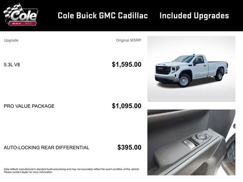 New 2025 GMC Sierra 1500 Pro w/ Pro Value Package image 3