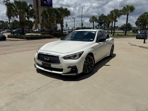 Used 2020 INFINITI Q50 Red Sport 400 AWD/4WD image 1
