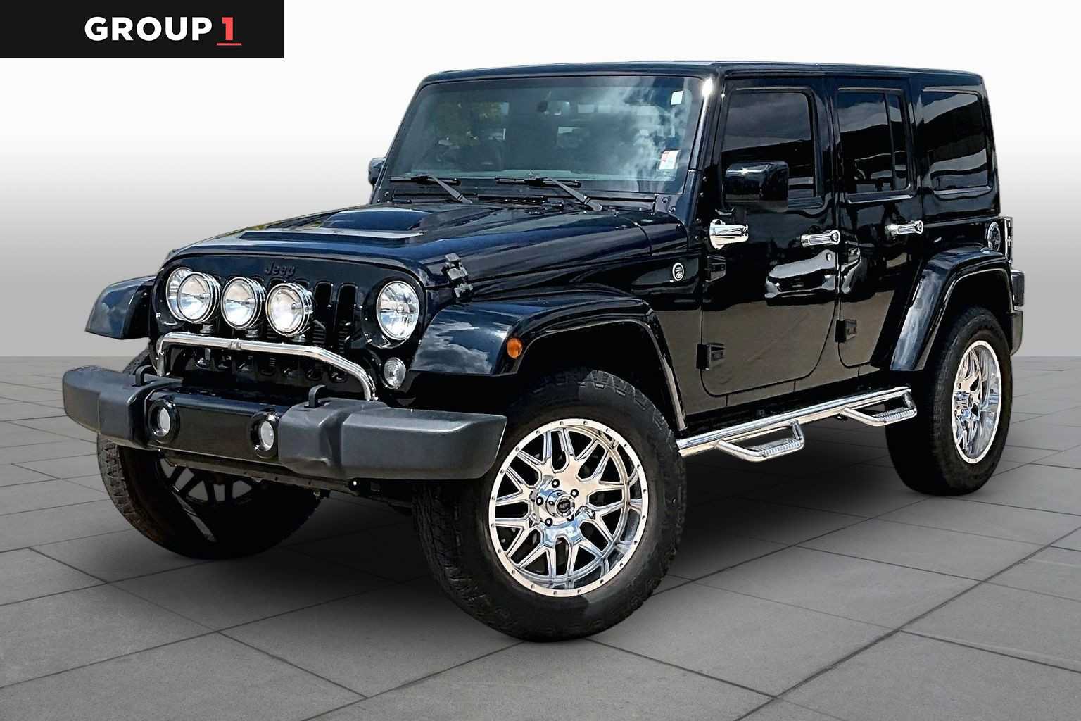 Used 2015 Jeep Wrangler Unlimited Sahara AWD/4WD image 1