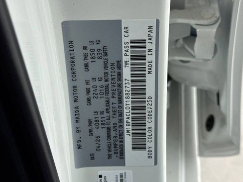 New 2026 MAZDA MAZDA3 2.5 S Sedan w/ Preferred Pkg FWD image 26