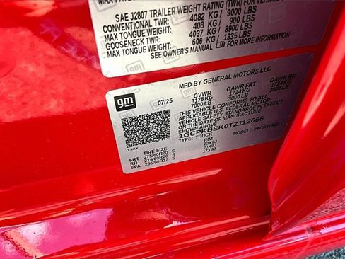 New 2026 Chevrolet Silverado 1500 Custom w/ Turbomax Blackout Package image 13