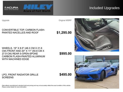 Used 2023 Chevrolet Corvette Stingray Preferred Conv w/ 2LT RWD image 5