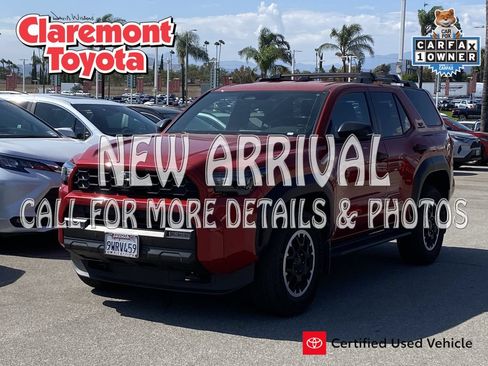 Certified 2025 Toyota 4Runner TRD Off-Road AWD/4WD image 1