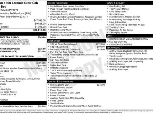 Used 2017 RAM 1500 Laramie w/ Convenience Group image 34