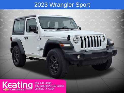 Used 2023 Jeep Wrangler Sport image 1