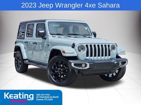 Used 2023 Jeep Wrangler Unlimited Sahara w/ Cold Weather Group image 1