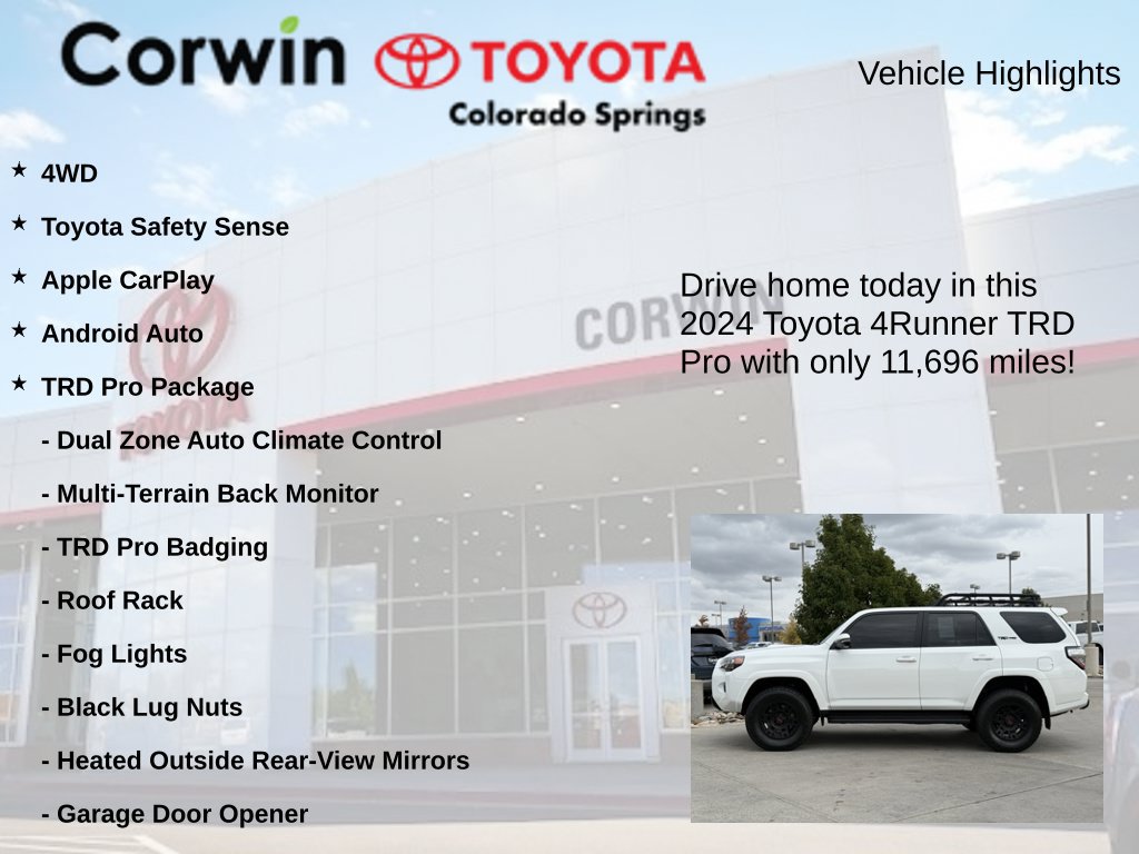Used 2024 Toyota 4Runner TRD Pro AWD/4WD image 7