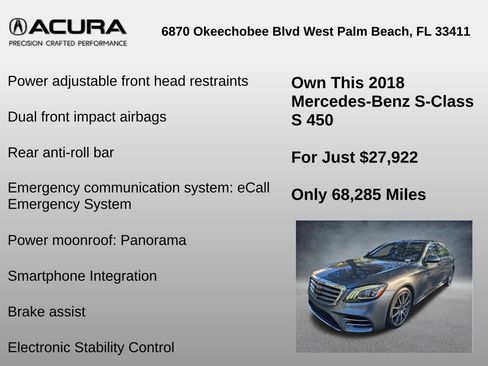 Used 2018 Mercedes-Benz S 450 S 450 image 36