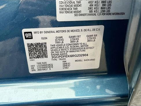 Used 2024 Chevrolet Silverado 1500 LT Trail Boss w/ Protection Package image 29