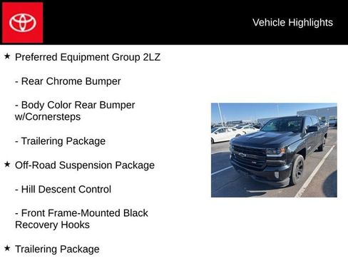 Used 2018 Chevrolet Silverado 1500 LTZ Z71 w/ Midnight Edition image 18