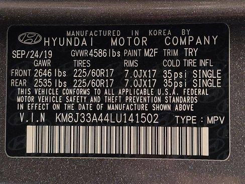 Used 2020 Hyundai Tucson Value FWD image 33