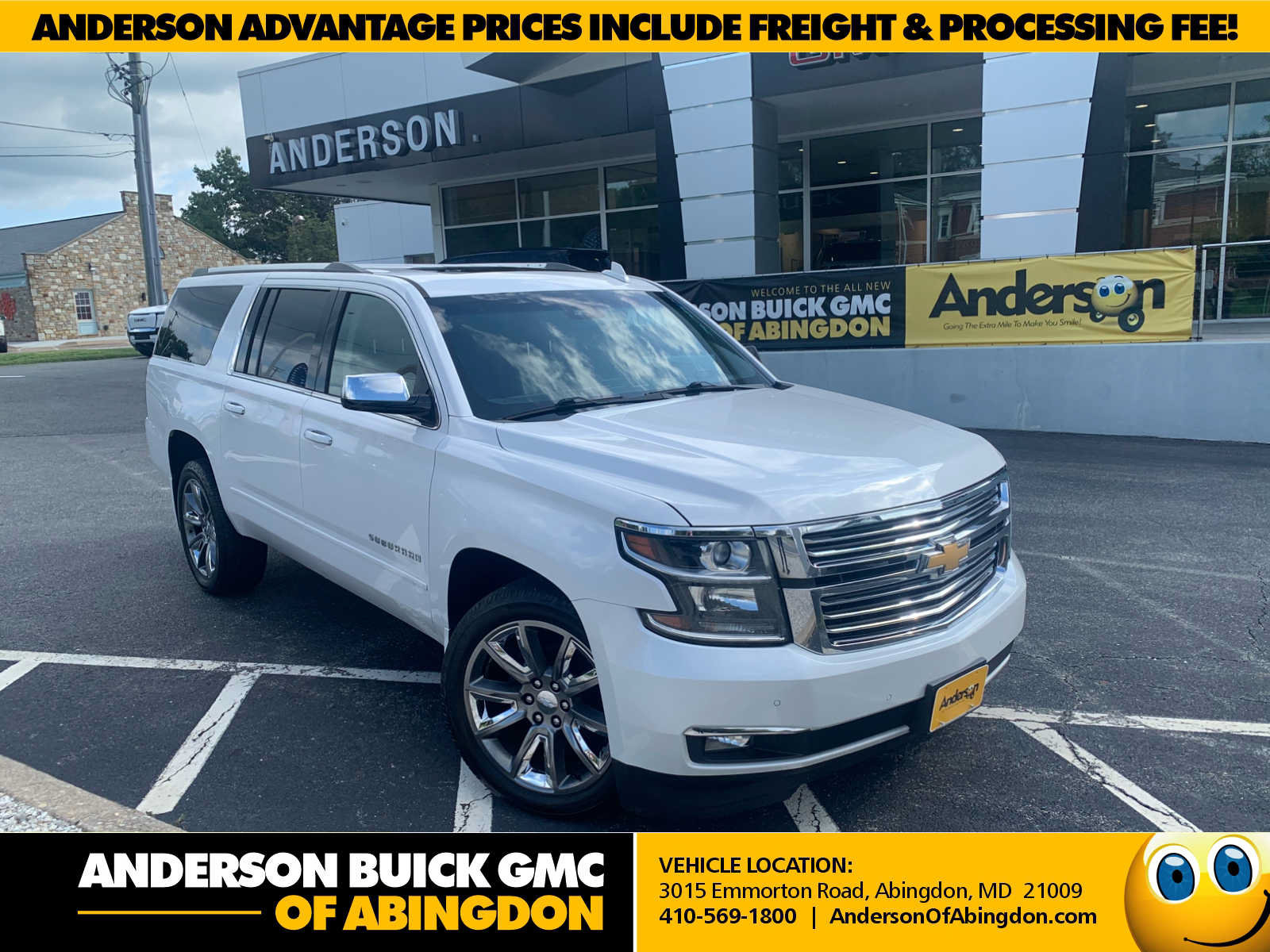 Used 2018 Chevrolet Suburban Premier AWD/4WD image 1