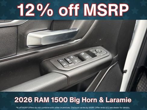 New 2026 RAM 1500 Big Horn AWD/4WD image 9