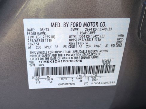 Used 2023 Ford Explorer XLT w/ Equipment Group 202A image 34