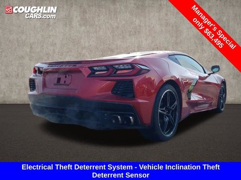 Used 2021 Chevrolet Corvette Stingray Preferred Cpe w/ Body-Color Dual Roof Package RWD image 6