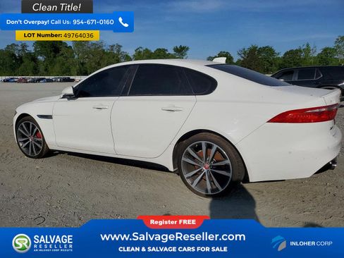 Used 2018 Jaguar XF S AWD/4WD image 3