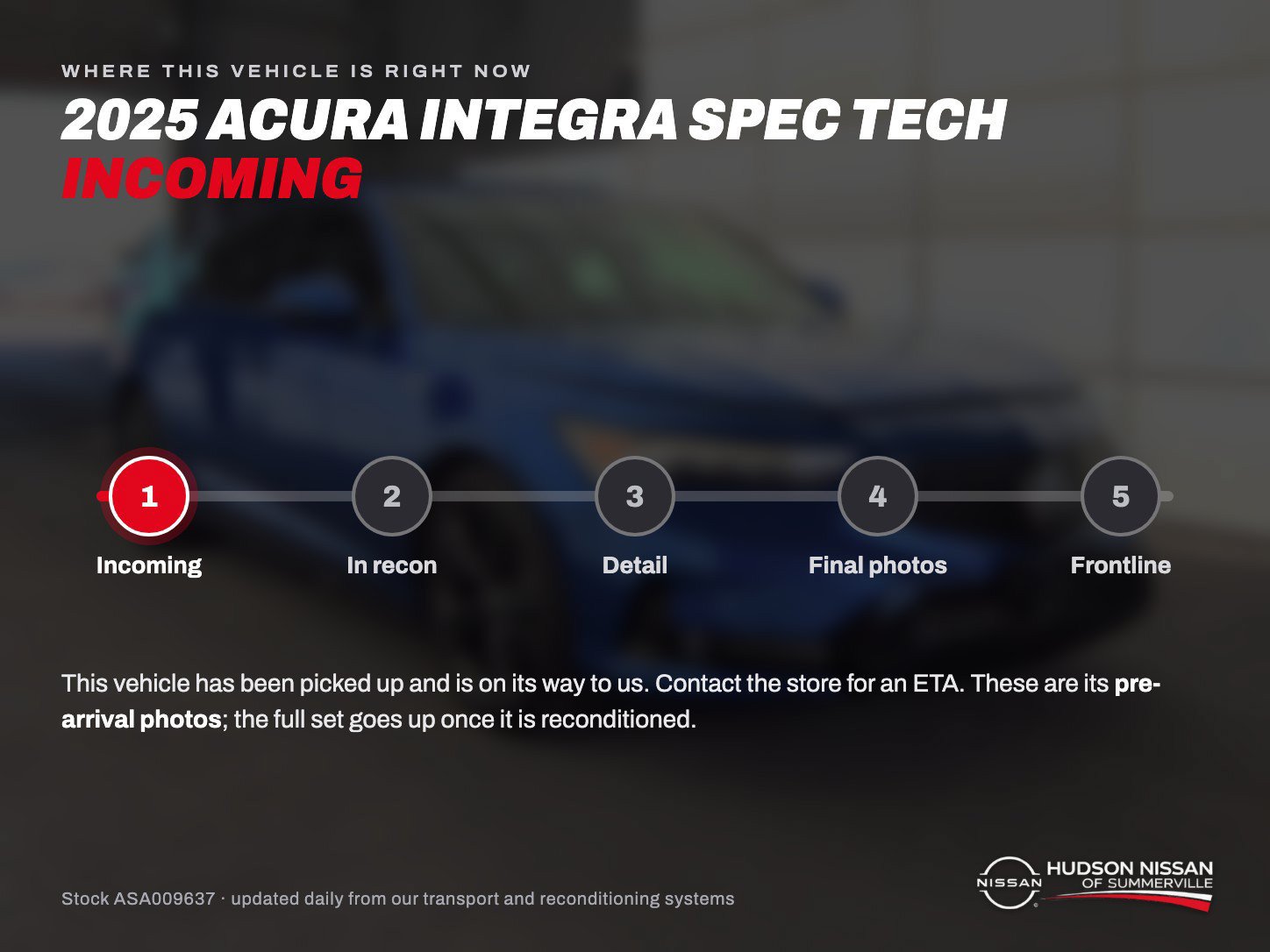 Used 2025 Acura Integra A-Spec w/ Technology Package FWD image 2