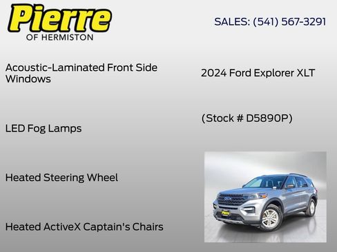 Used 2024 Ford Explorer XLT w/ Equipment Group 202A AWD/4WD image 18