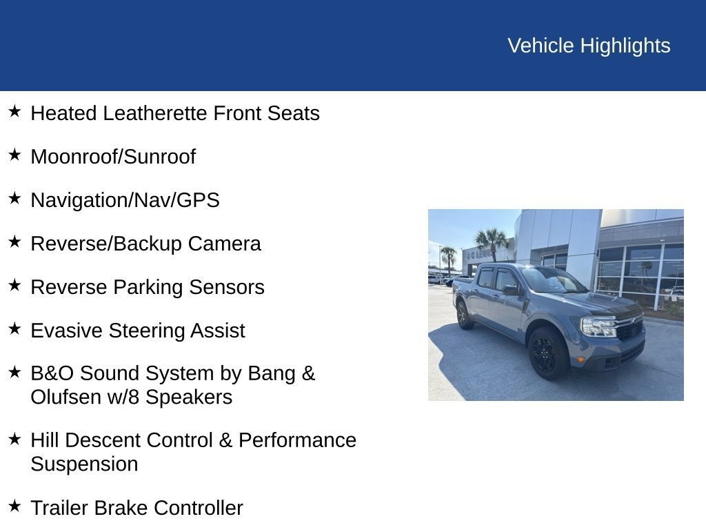 Used 2024 Ford Maverick Lariat w/ FX4 Off-Road Package AWD/4WD image 21