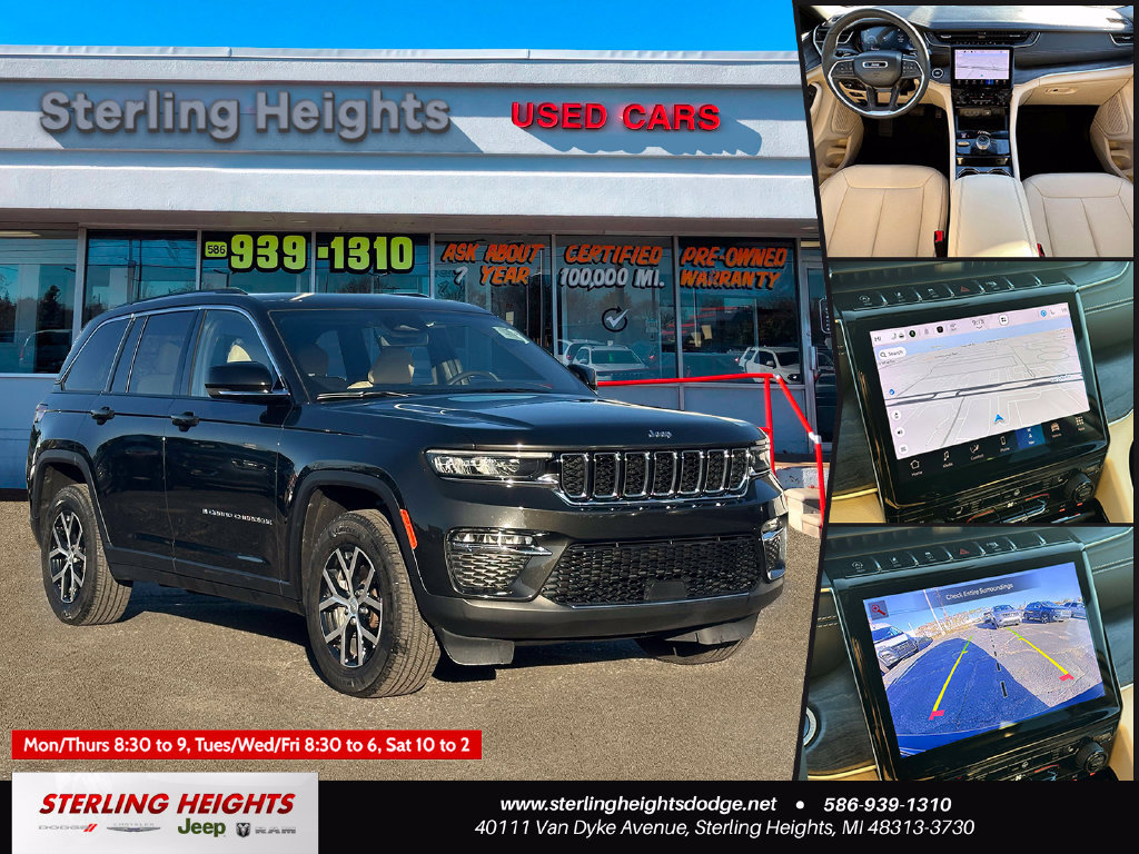 Used 2023 Jeep Grand Cherokee Limited AWD/4WD image 1