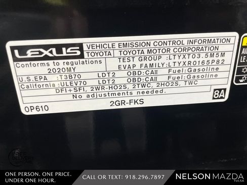 Used 2020 Lexus RX 350 FWD w/ Premium Package image 58