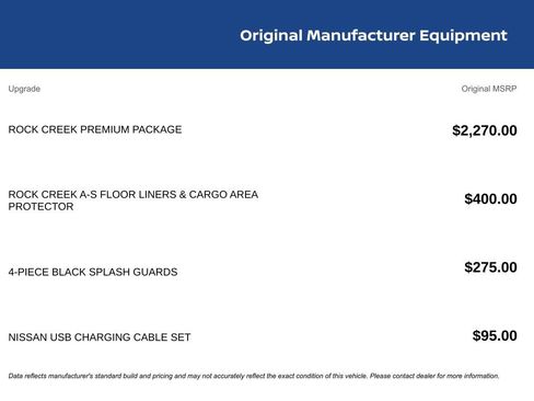 New 2026 Nissan Pathfinder Rock Creek w/ Rock Creek Premium Package image 3