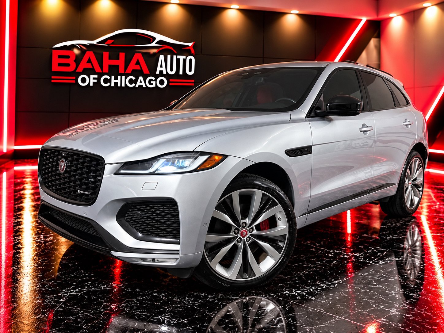 Used 2021 Jaguar F-PACE R-Dynamic S AWD/4WD image 1