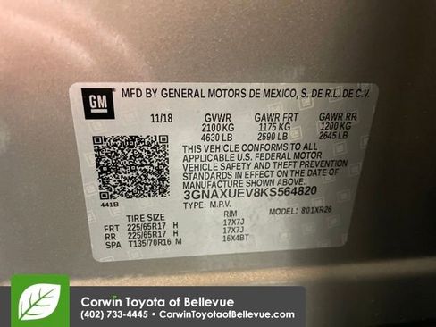 Used 2019 Chevrolet Equinox LT image 28