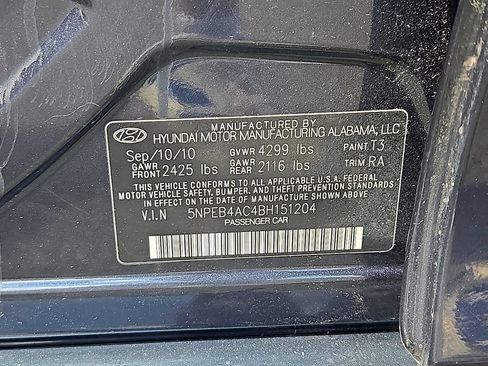 Used 2011 Hyundai Sonata GLS w/ Popular Equipment Pkg 2 FWD image 29
