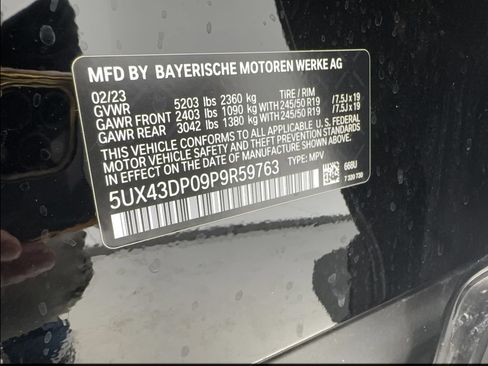 Used 2023 BMW X3 sDrive30i w/ Convenience Package RWD image 40