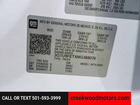 Used 2021 GMC Sierra 1500 Denali w/ Driver Alert Package II image 69