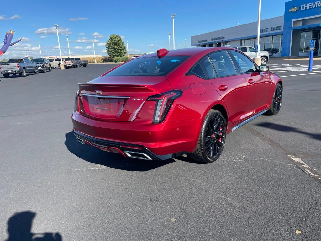 Used 2026 Cadillac CT5 Sport w/ LPO, Red Accent Package AWD/4WD image 5