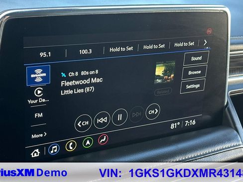 Used 2021 GMC Yukon XL SLT w/ Rear Media and Nav Package image 28